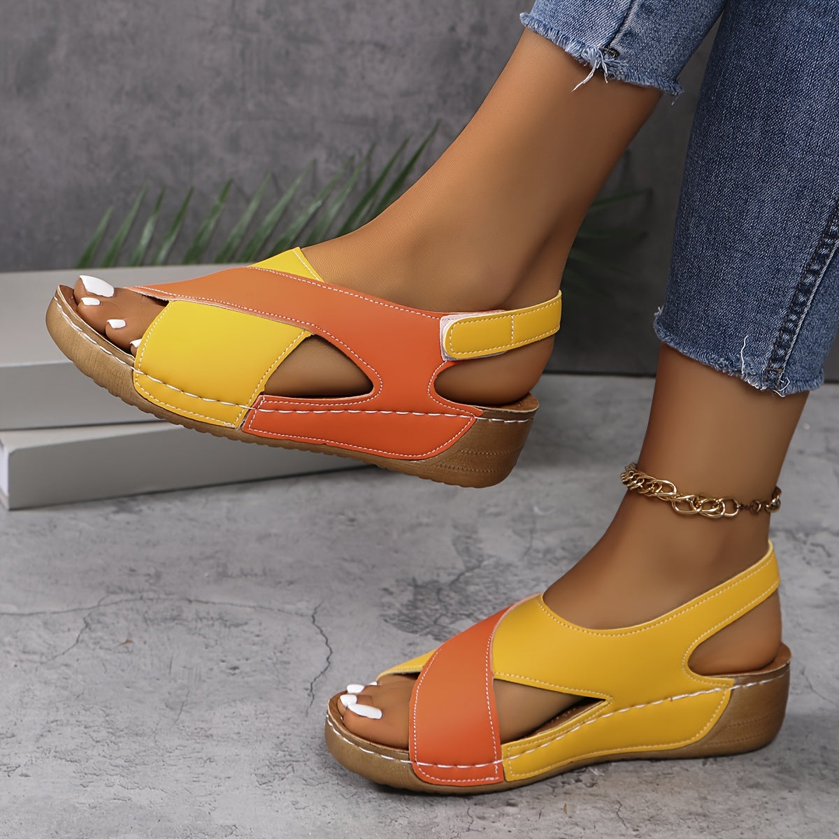 Wellness Walk Leather Sandals