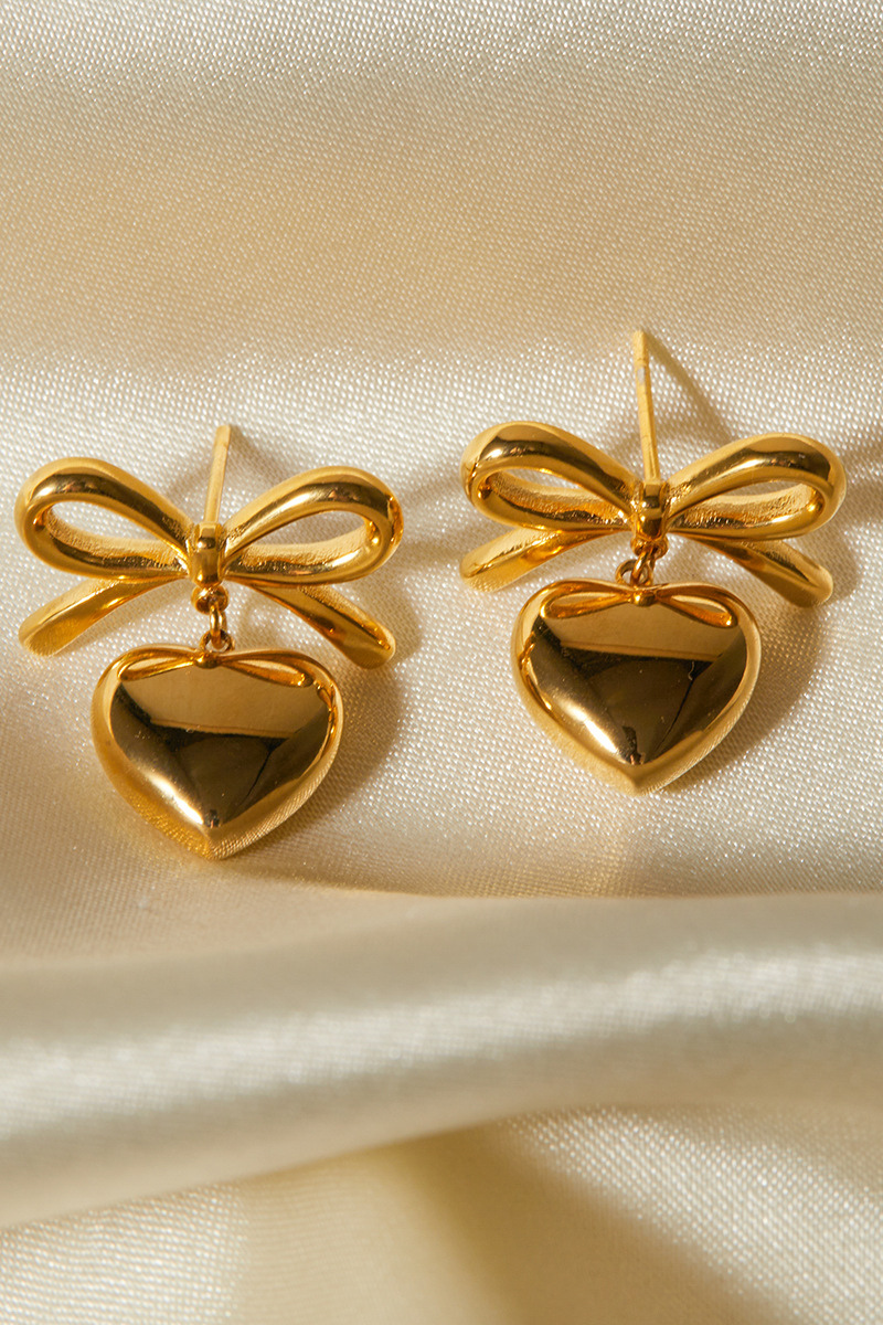 Heart of Gold Earring