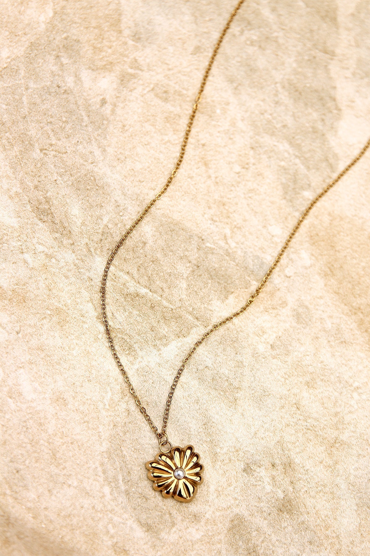 Lustre’s Golden Charm Necklace