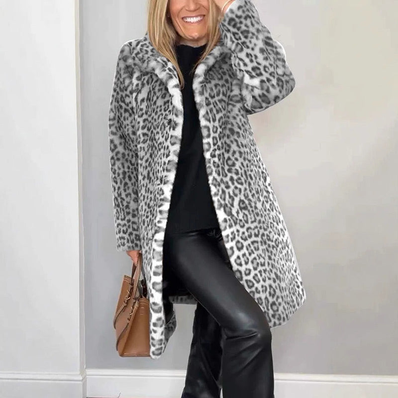 All-Season Leopard-Print Jacket