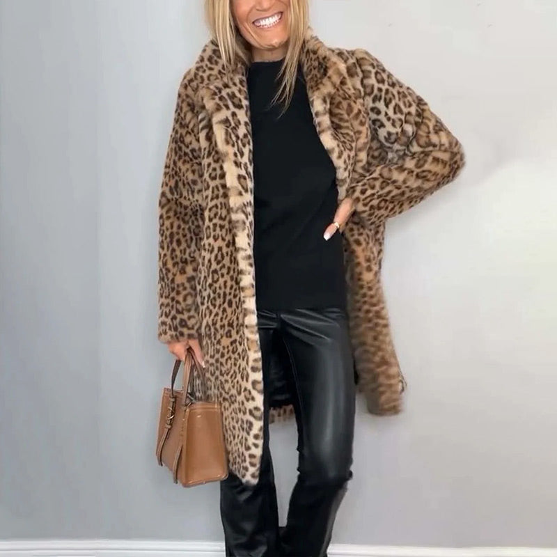 All-Season Leopard-Print Jacket